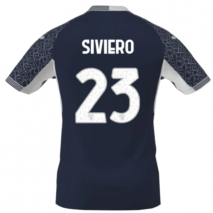 Danxen Heren Lapo Siviero #23 Blauw Zwart Wit Keepersshirt 2025/26 T-Shirt