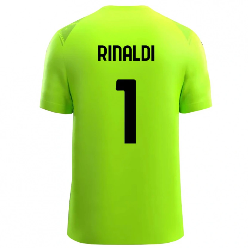 Danxen Heren Filippo Rinaldi #1 Gras Groen Zwart Keepersshirt 2025/26 T-Shirt