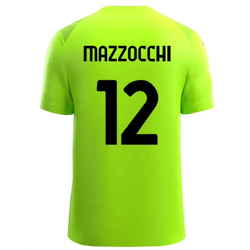 Danxen Heren Alessandro Mazzocchi #12 Gras Groen Zwart Keepersshirt 2025/26 T-Shirt