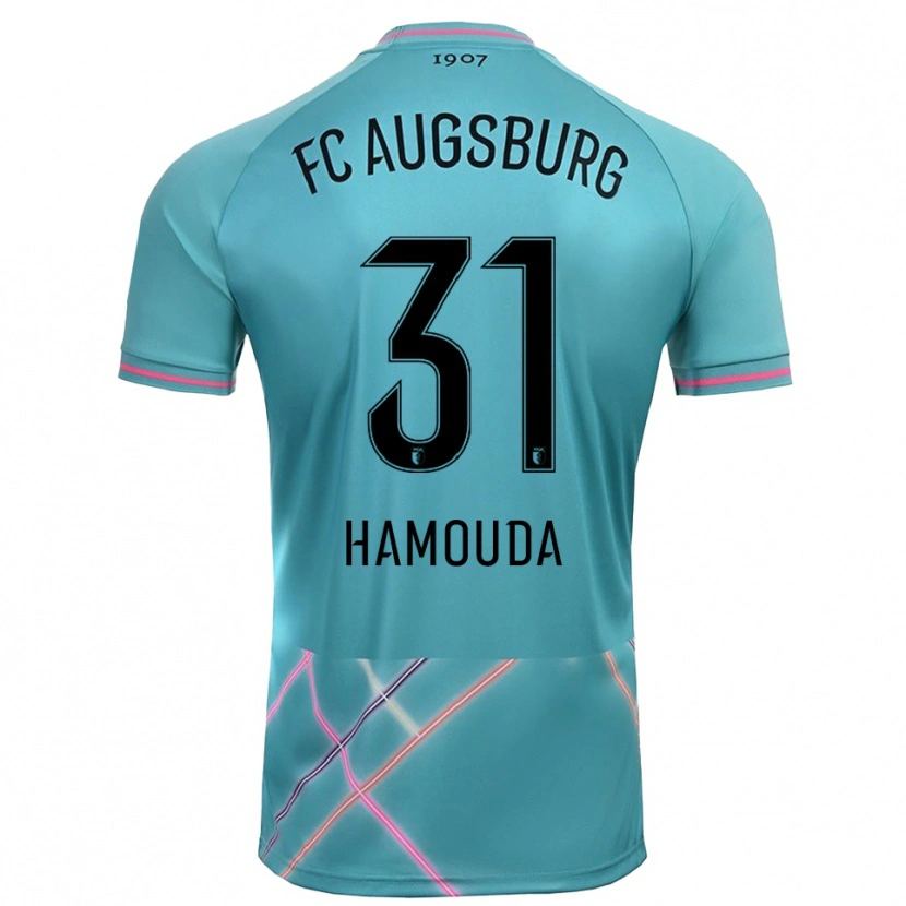 Danxen Heren Hania Hamouda #31 Licht Zeegroen Keepersshirt 2025/26 T-Shirt