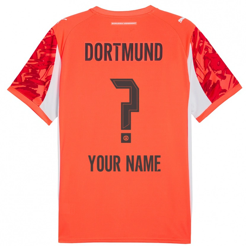 Danxen Heren Borussia Dortmund Rood Oranje Keepersshirt 2025/26 T-Shirt