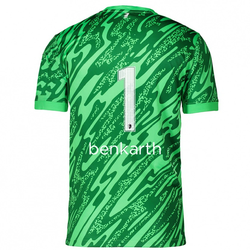 Danxen Heren Laura Benkarth #1 Groen Wit Keepersshirt 2025/26 T-Shirt