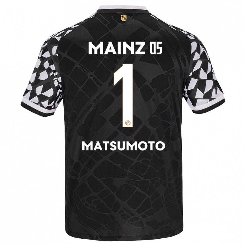 Danxen Heren Mamiko Matsumoto #1 Zwart Wit Keepersshirt 2025/26 T-Shirt