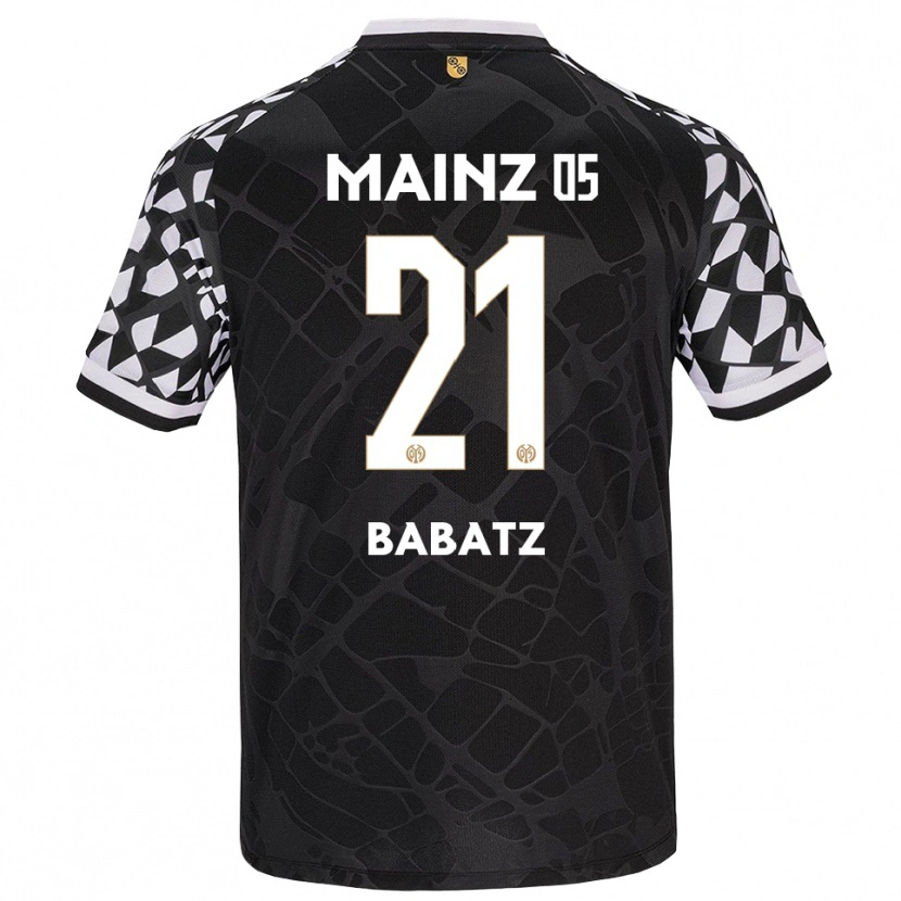 Danxen Heren Louis Babatz #21 Zwart Wit Keepersshirt 2025/26 T-Shirt