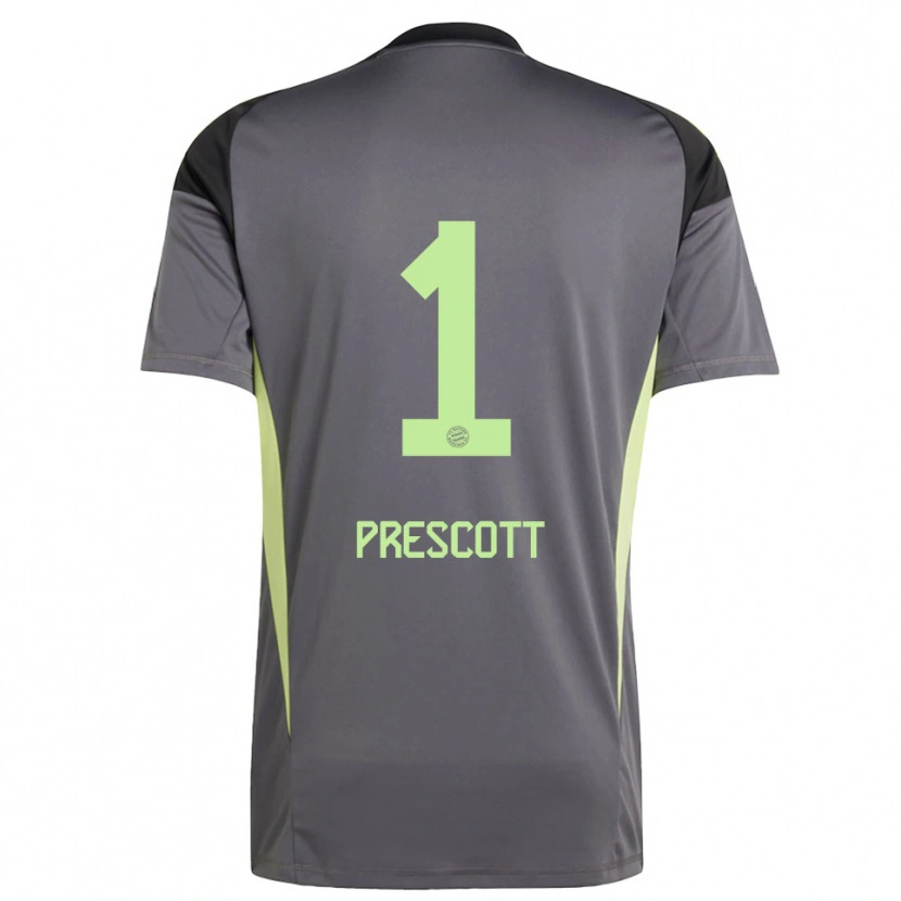 Danxen Heren Leonard Prescott #1 Zwart Groen Geel Keepersshirt 2025/26 T-Shirt