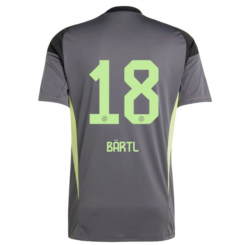 Danxen Heren Jannis Bärtl #18 Zwart Groen Geel Keepersshirt 2025/26 T-Shirt