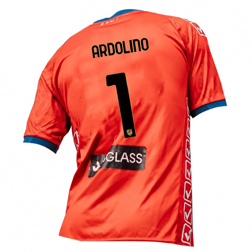 Danxen Heren Antonio Ardolino #1 Rood Oranje Keepersshirt 2025/26 T-Shirt
