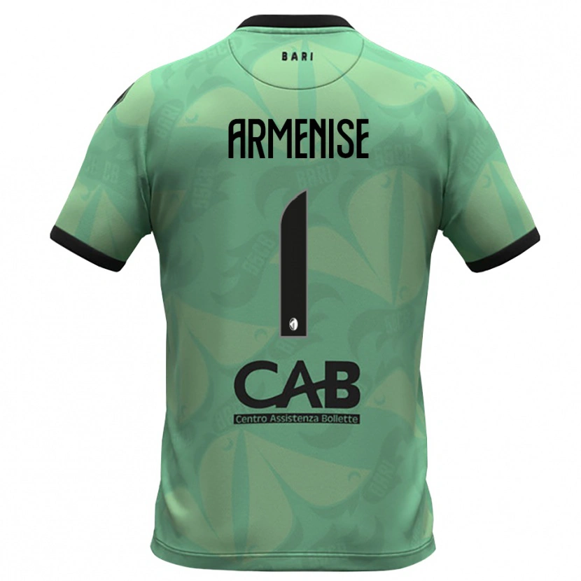 Danxen Heren Gaetano Armenise #1 Donker Zeegroen Keepersshirt 2025/26 T-Shirt