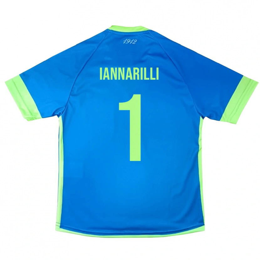 Danxen Heren Antony Iannarilli #1 Blauw Groen Geel Keepersshirt 2025/26 T-Shirt