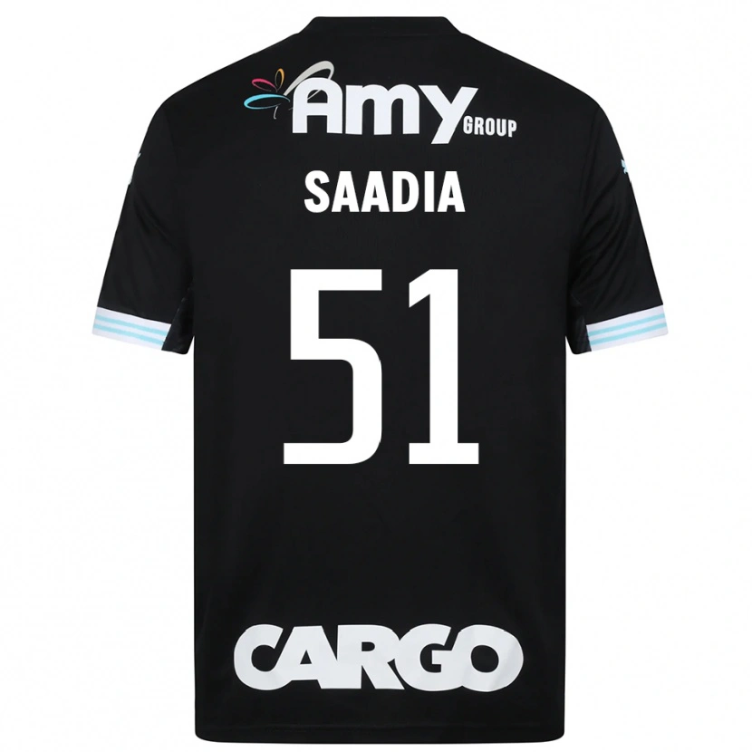 Danxen Heren Shalev Saadia #51 Wit Zwart Keepersshirt 2025/26 T-Shirt