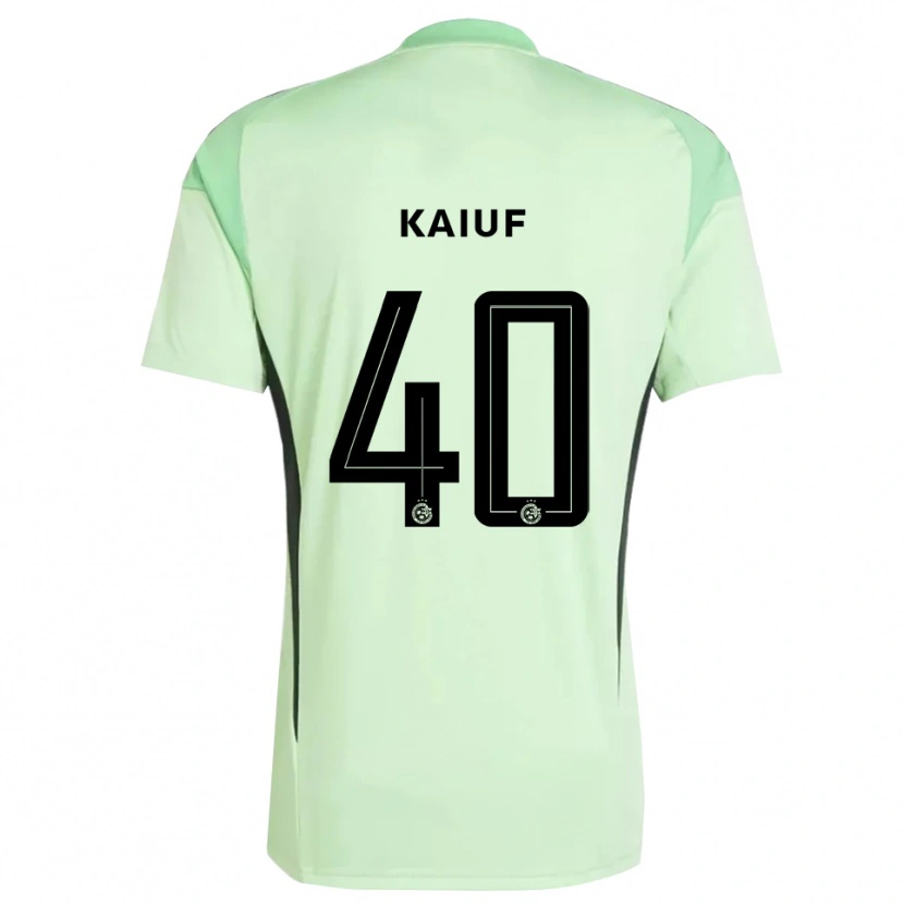 Danxen Heren Sharif Kaiuf #40 Licht Groen Zwart Keepersshirt 2025/26 T-Shirt