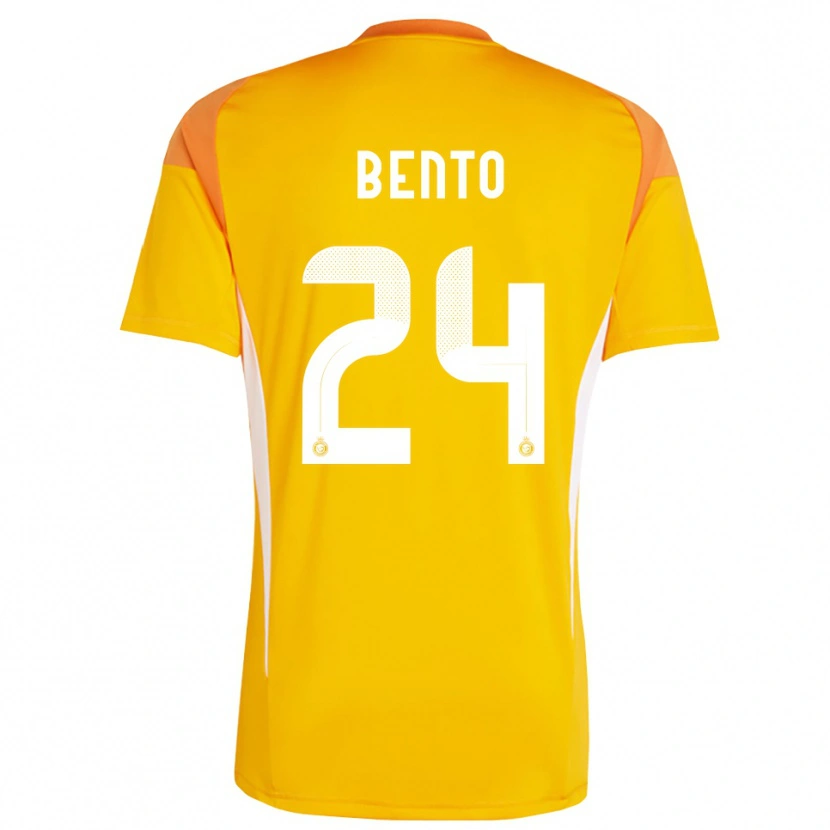 Danxen Heren Bento #24 Oranje Geel Wit Keepersshirt 2025/26 T-Shirt