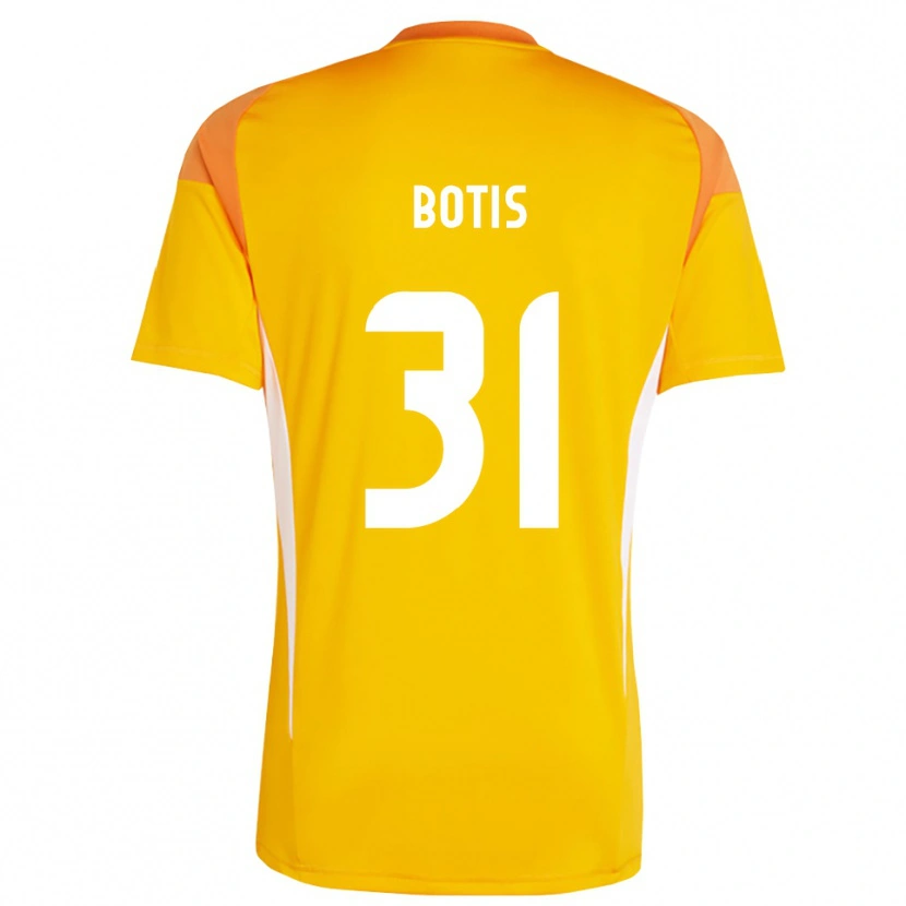 Danxen Heren Nikolaos Botis #31 Oranje Wit Keepersshirt 2025/26 T-Shirt
