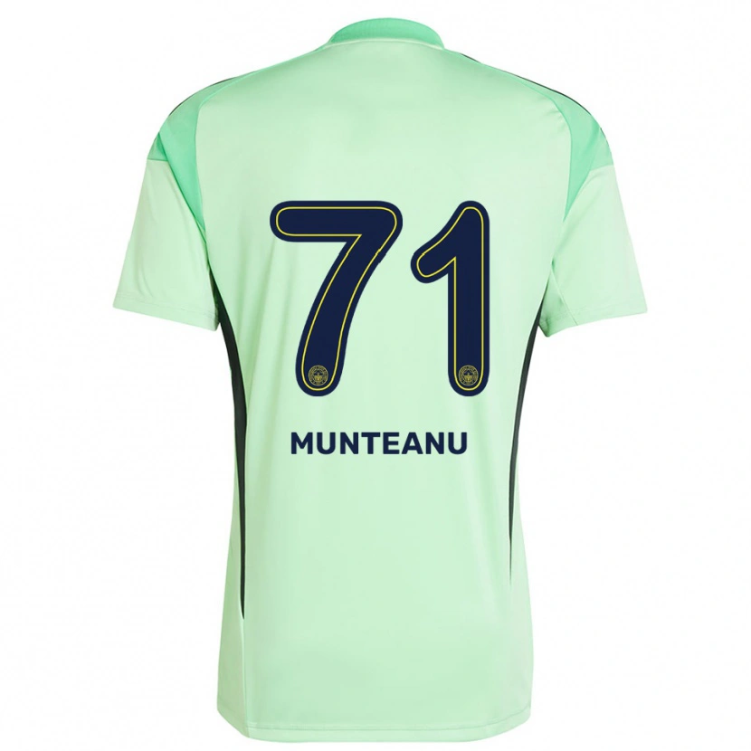 Danxen Heren Natalia Munteanu #71 Licht Groen Zwart Keepersshirt 2025/26 T-Shirt