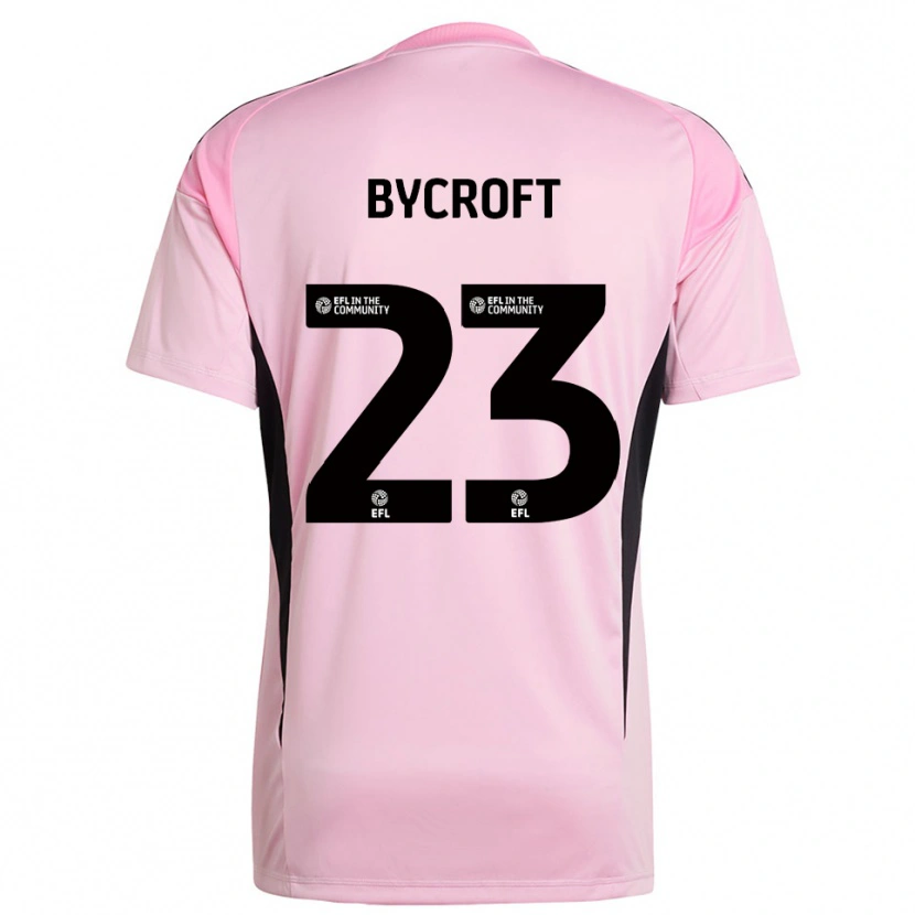 Danxen Heren Jack Bycroft #23 Roze Zwart Keepersshirt 2025/26 T-Shirt