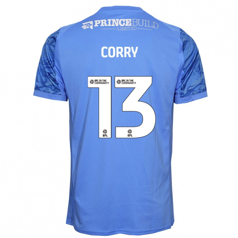 Danxen Heren Neive Corry #13 Dodgerblauw Keepersshirt 2025/26 T-Shirt