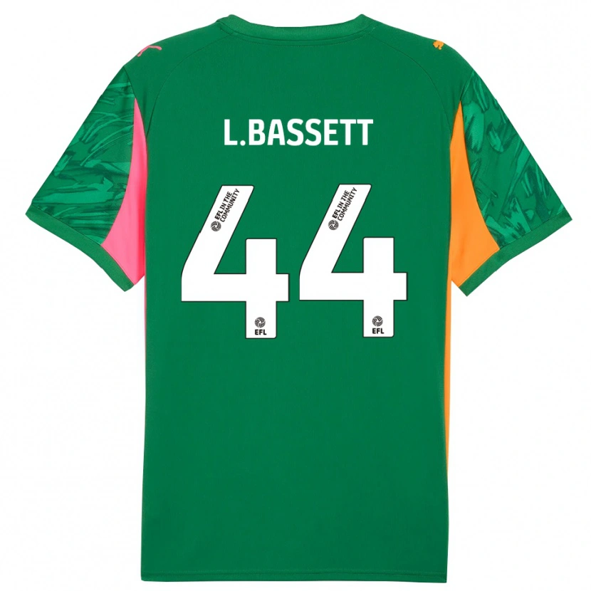 Danxen Heren Louis Bassett #44 Groen Oranje Roze Keepersshirt 2025/26 T-Shirt