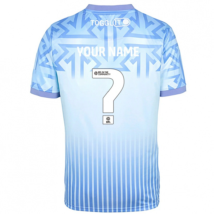 Danxen Heren AFC Wimbledon Lichtblauw Wit Keepersshirt 2025/26 T-Shirt