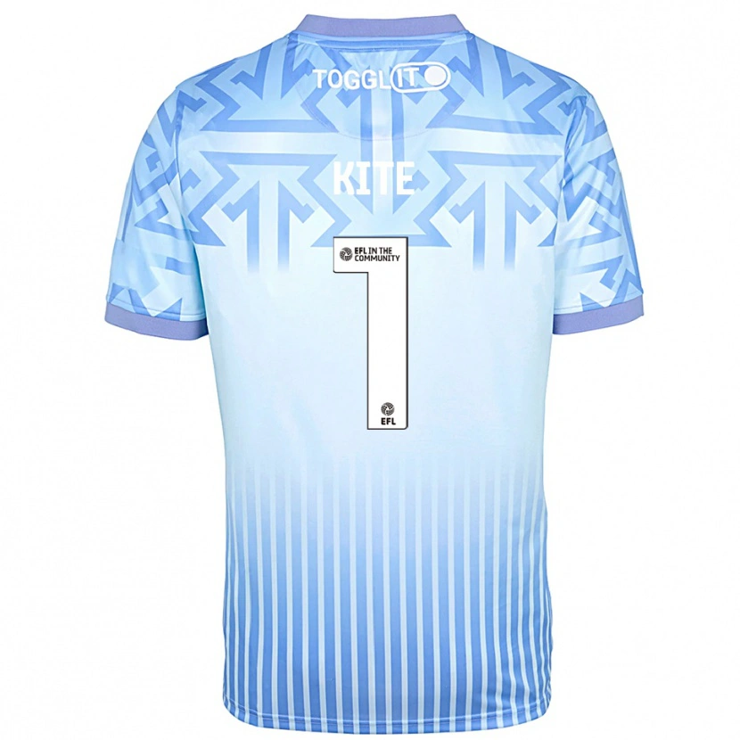 Danxen Heren Rose Kite #1 Lichtblauw Wit Keepersshirt 2025/26 T-Shirt