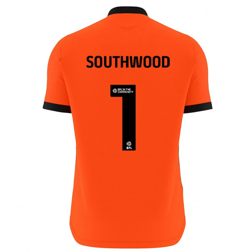 Danxen Heren Luke Southwood #1 Rood Zwart Keepersshirt 2025/26 T-Shirt