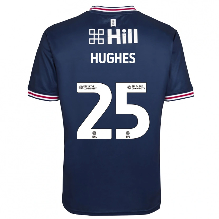 Danxen Heren Ben Hughes #25 Koningsblauw Keepersshirt 2025/26 T-Shirt