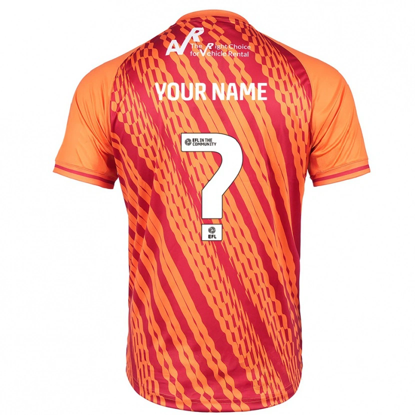 Danxen Heren Shrewsbury Town Oranje Keepersshirt 2025/26 T-Shirt