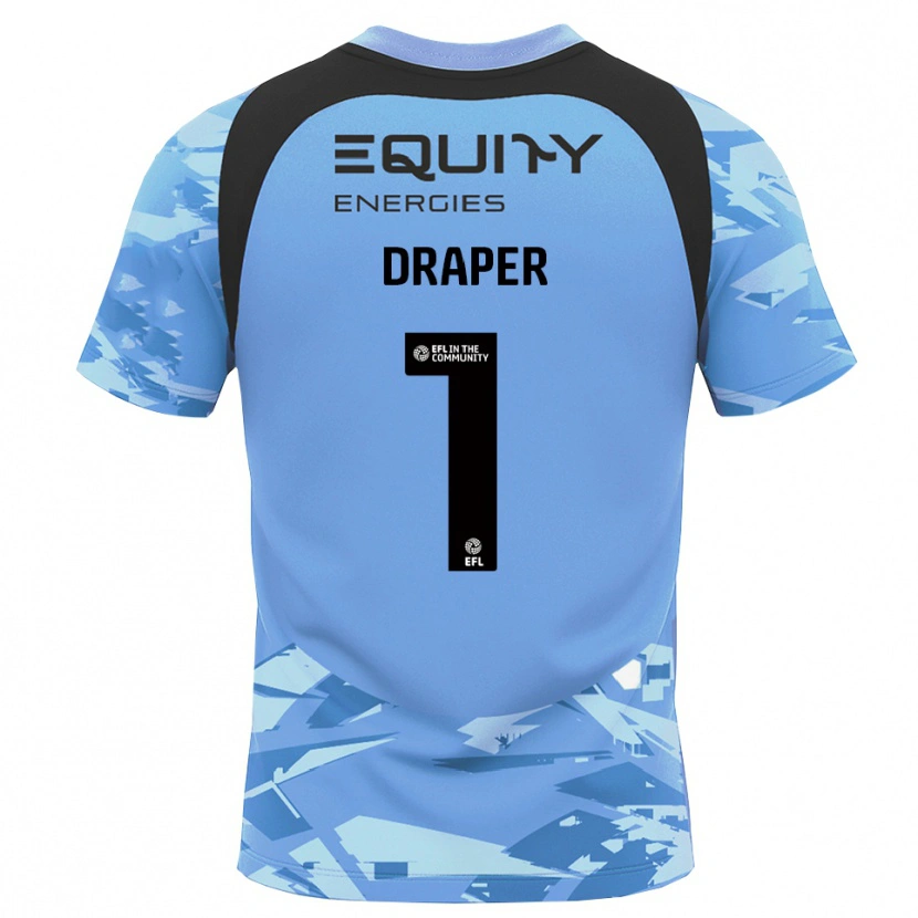 Danxen Heren Anna Draper #1 Lichtblauw Glack Keepersshirt 2025/26 T-Shirt