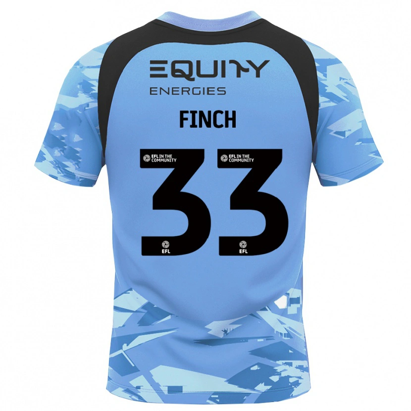 Danxen Heren Tom Finch #33 Lichtblauw Glack Keepersshirt 2025/26 T-Shirt