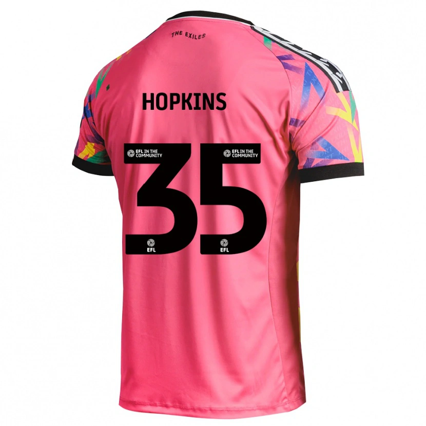 Danxen Heren Bailey Hopkins #35 Magenta Keepersshirt 2025/26 T-Shirt