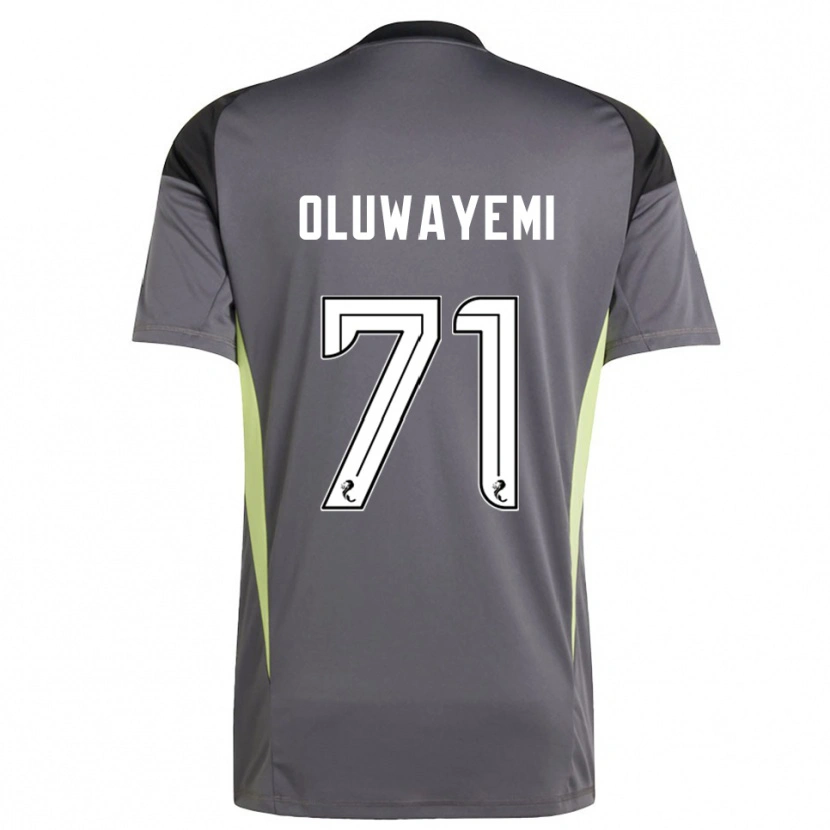 Danxen Heren Tobi Oluwayemi #71 Grijs Wit Keepersshirt 2025/26 T-Shirt