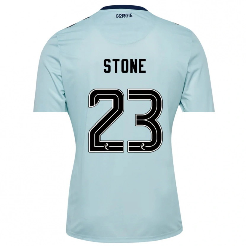 Danxen Heren Harry Stone #23 Lichtblauw Zwart Keepersshirt 2025/26 T-Shirt