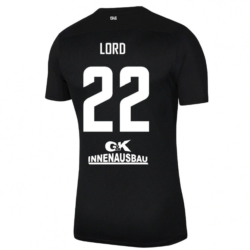 Danxen Heren Louis Lord #22 Zwart Wit Keepersshirt 2025/26 T-Shirt
