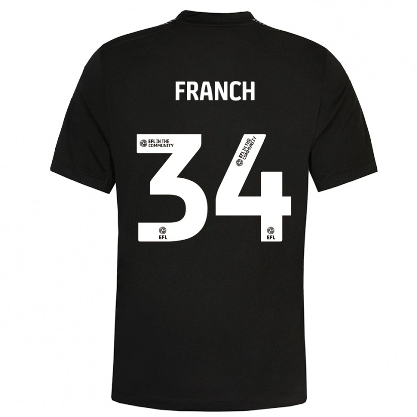 Danxen Heren Adrianna Franch #34 Zwart Wit Keepersshirt 2025/26 T-Shirt