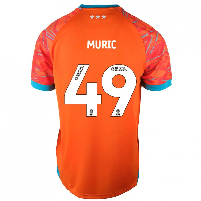 Danxen Heren Arijanet Muric #49 Oranje Wit Keepersshirt 2025/26 T-Shirt