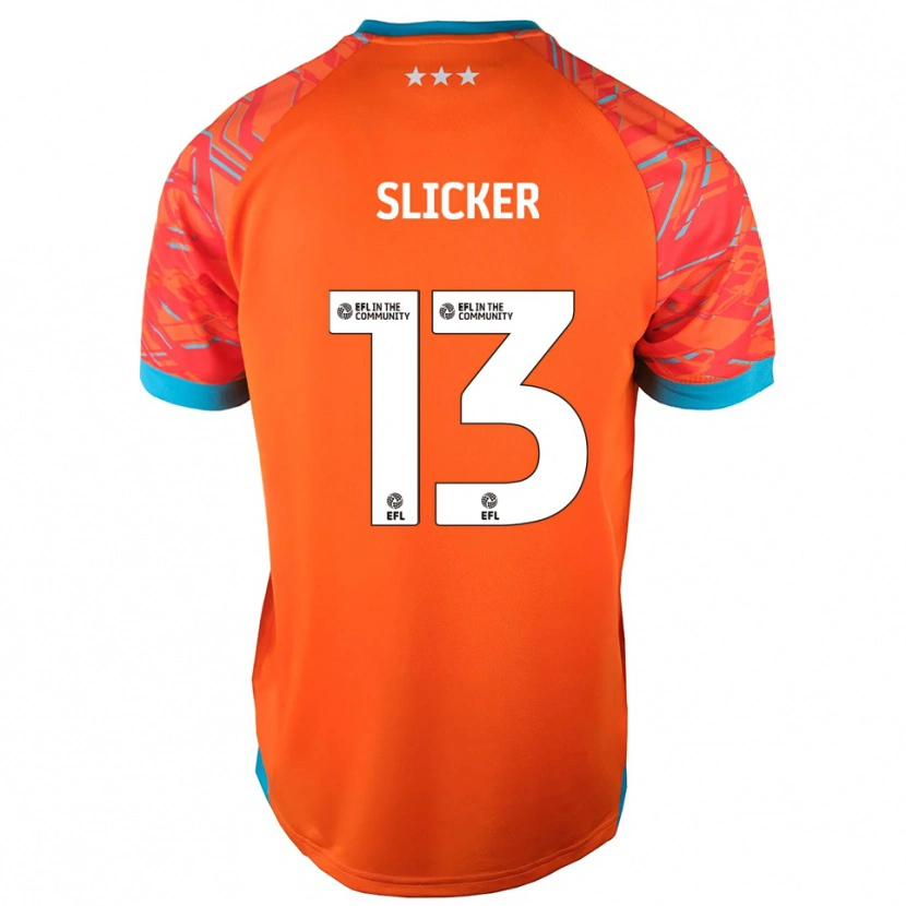 Danxen Heren Cieran Slicker #13 Oranje Wit Keepersshirt 2025/26 T-Shirt