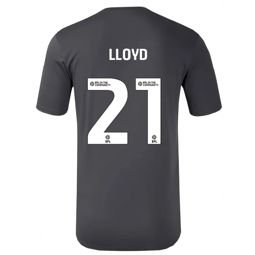 Danxen Heren Oliver Lloyd #21 Zwart Wit Keepersshirt 2025/26 T-Shirt