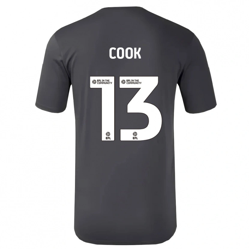 Danxen Heren Ruby Cook #13 Zwart Wit Keepersshirt 2025/26 T-Shirt