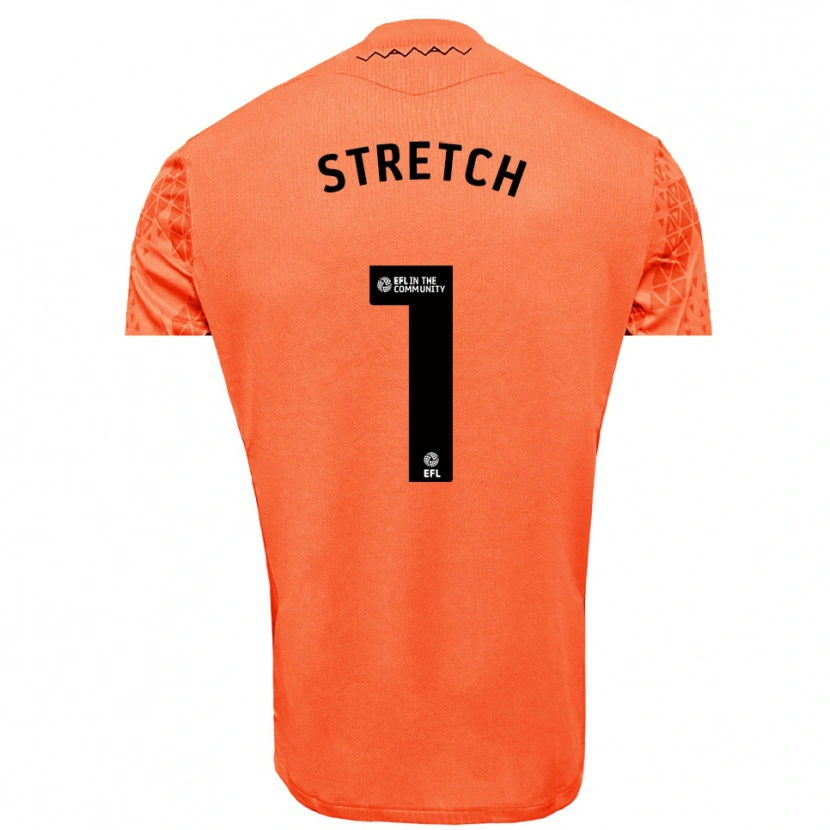 Danxen Heren Logan Stretch #1 Oranje Zwart Keepersshirt 2025/26 T-Shirt
