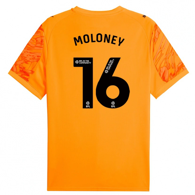 Danxen Heren George Moloney #16 Oranje Zwart Keepersshirt 2025/26 T-Shirt