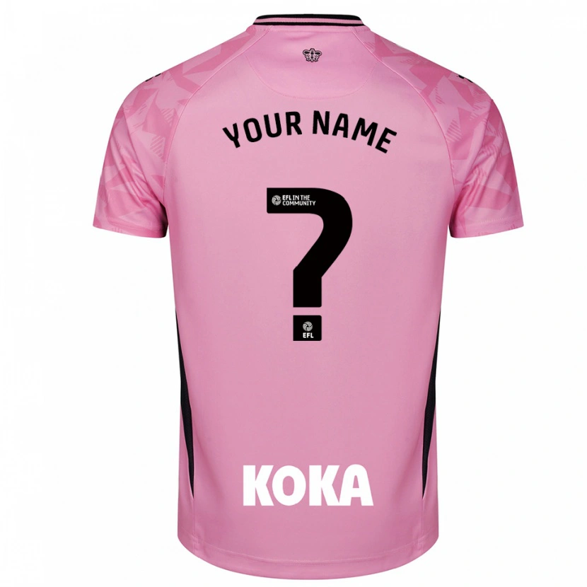 Danxen Heren Watford FC Licht Roze Zwart Keepersshirt 2025/26 T-Shirt