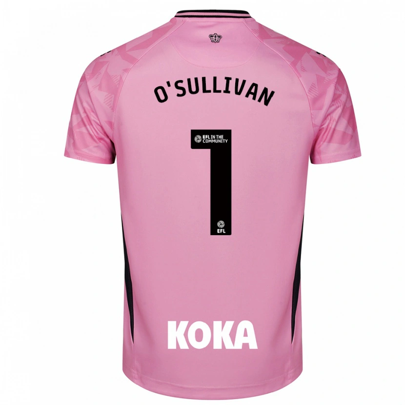 Danxen Heren Maria O'sullivan #1 Licht Roze Zwart Keepersshirt 2025/26 T-Shirt