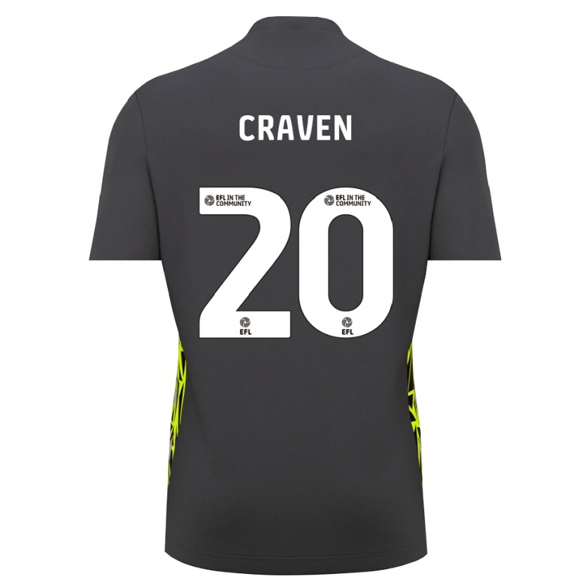 Danxen Heren Lizzie Craven #20 Grijs Bos Groen Keepersshirt 2025/26 T-Shirt