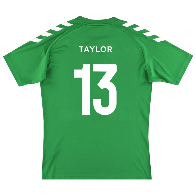 Danxen Heren Sam Taylor #13 Groen Wit Keepersshirt 2025/26 T-Shirt