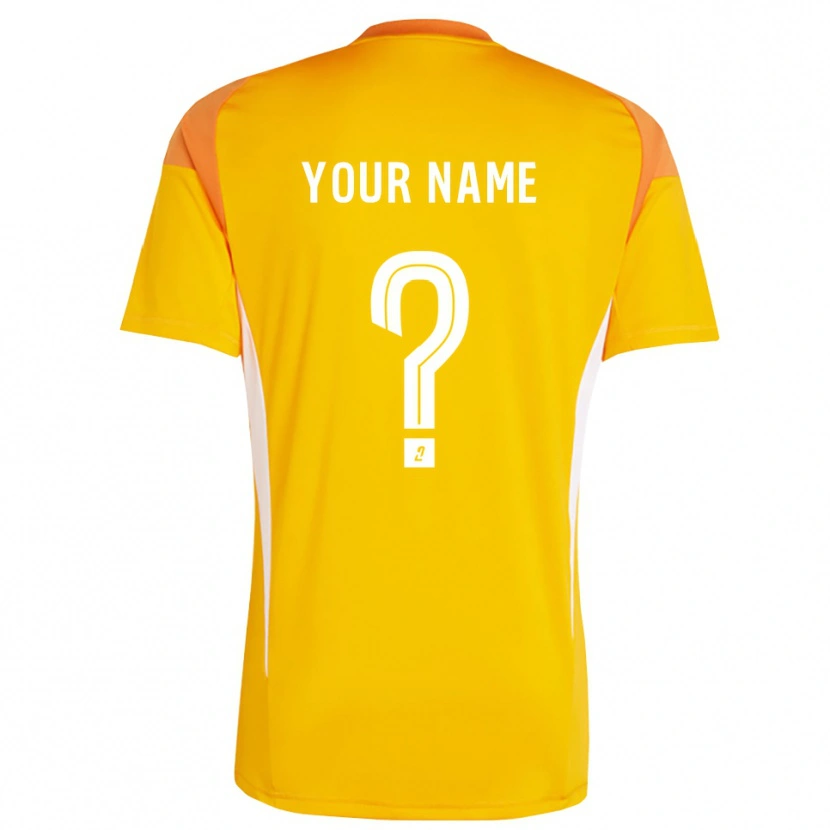 Danxen Heren Olympique Lyonnais Oranje Rood Keepersshirt 2025/26 T-Shirt