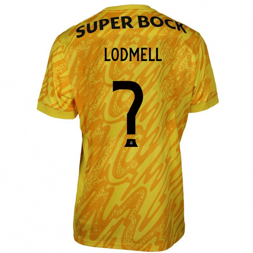 Danxen Heren William Lodmell #0 Geel Oranje Keepersshirt 2025/26 T-Shirt
