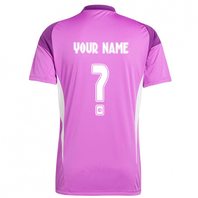 Danxen Heren Ajax Lichtpaars Wit Keepersshirt 2025/26 T-Shirt