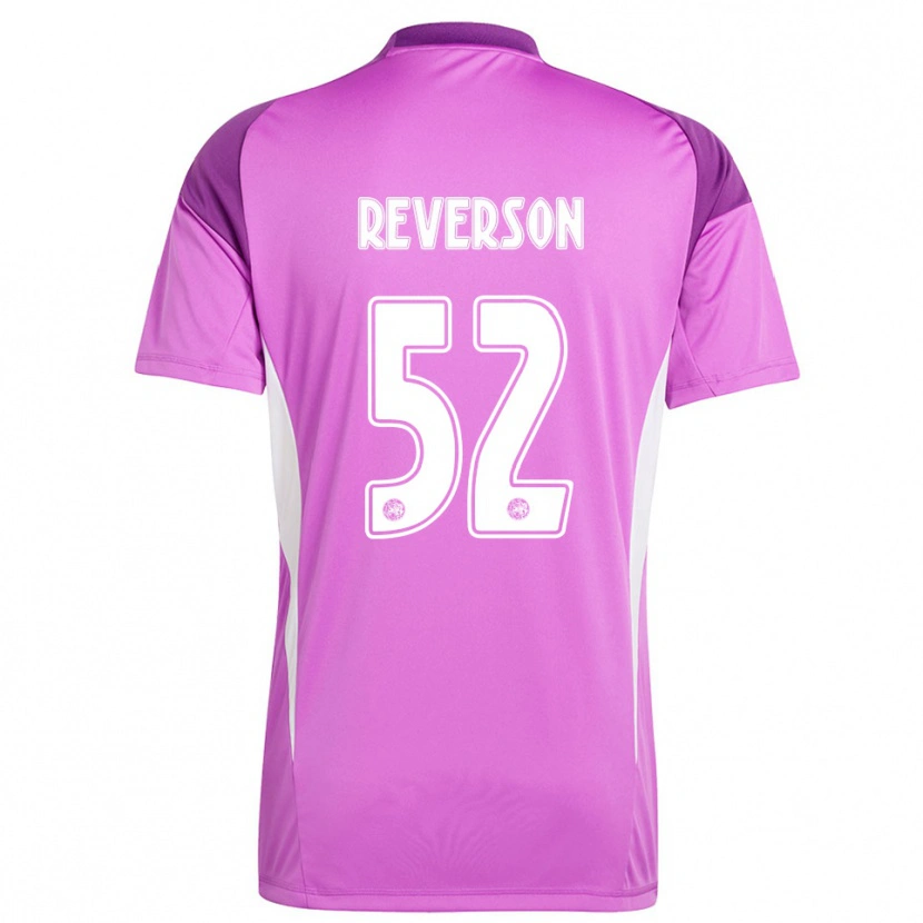 Danxen Heren Paul Reverson #52 Lichtpaars Wit Keepersshirt 2025/26 T-Shirt