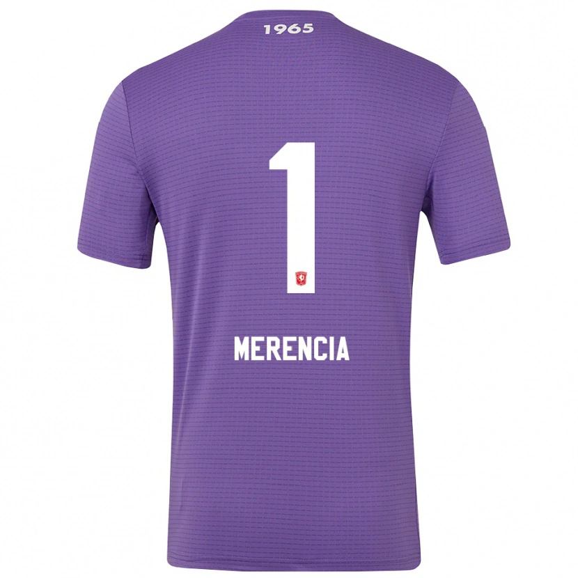 Danxen Heren Leandro Merencia #1 Medium Paars Keepersshirt 2025/26 T-Shirt