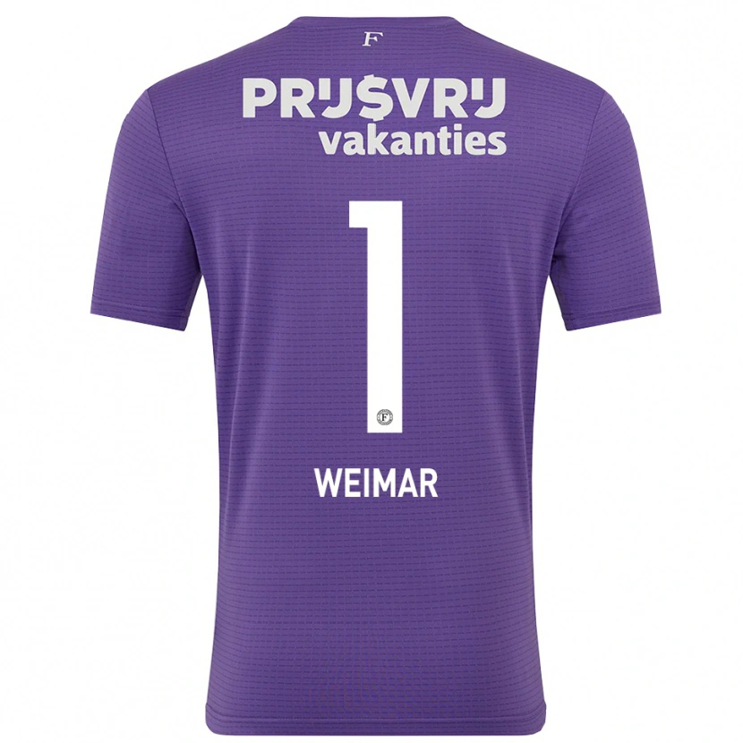 Danxen Heren Jacintha Weimar #1 Paars Wit Keepersshirt 2025/26 T-Shirt