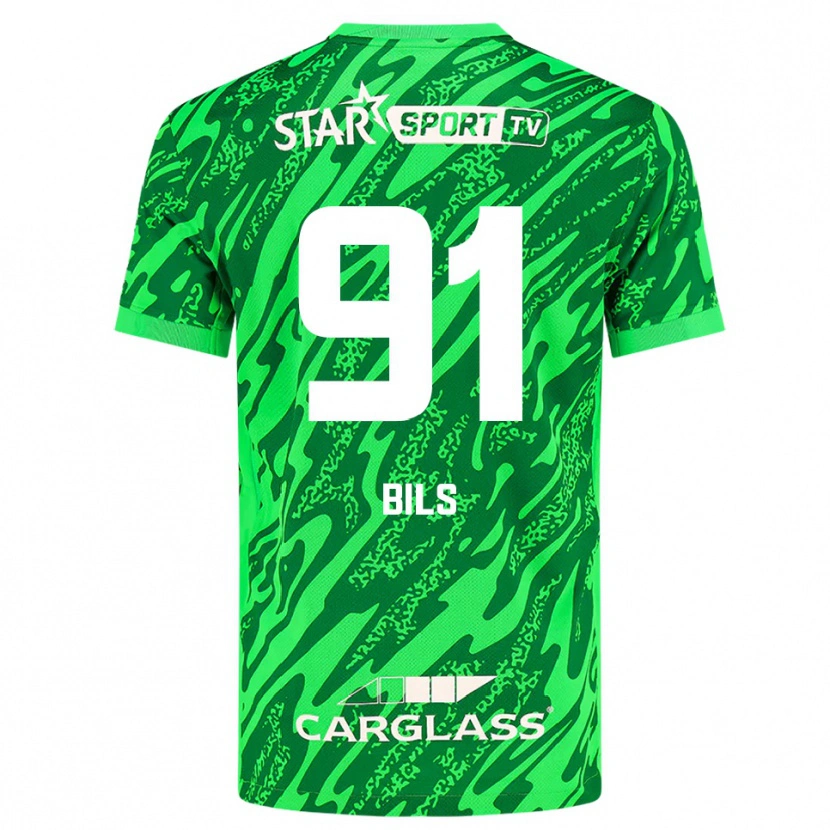 Danxen Heren Elise Bils #91 Diepgroen Wit Keepersshirt 2025/26 T-Shirt